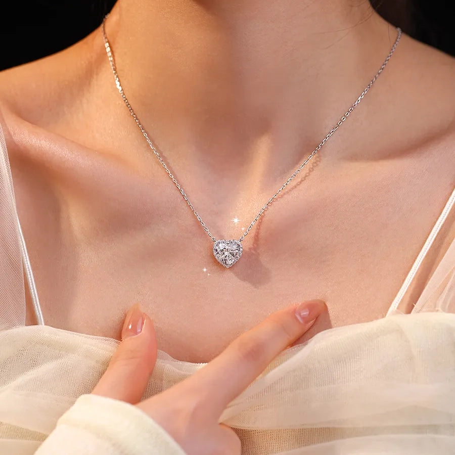 Shine Heart Necklace