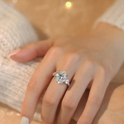 Shine CZ Trilogy Ring