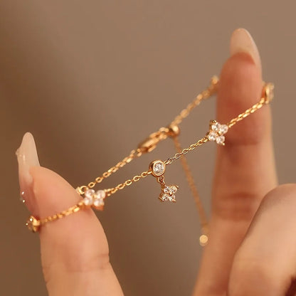 Four-Leaf Clover Bracelet