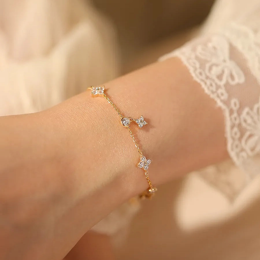 Four-Leaf Clover Bracelet