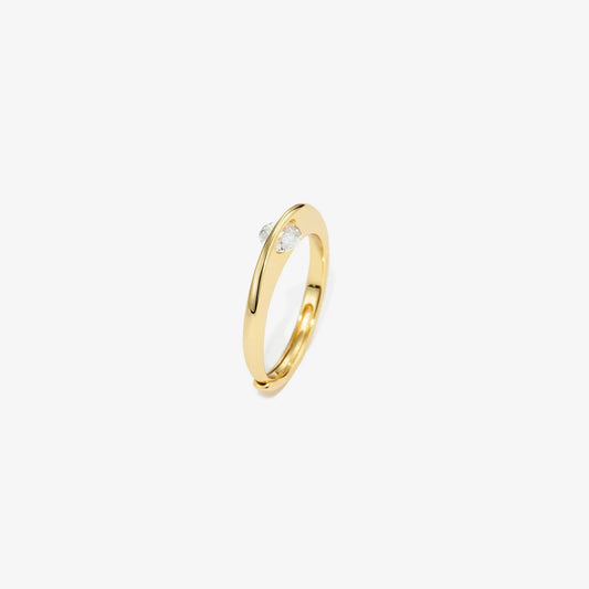 Adjustable Moissanite Ring