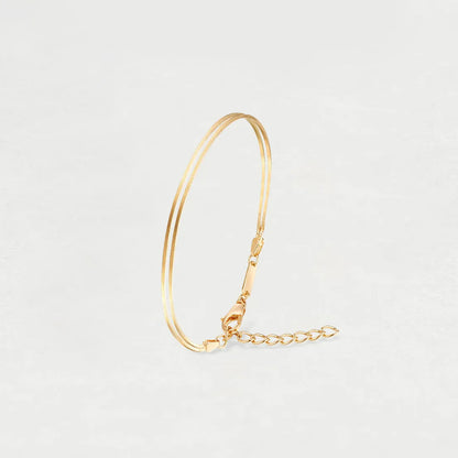 Snake Chain Plain Bracelet