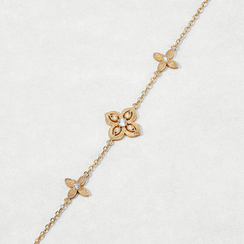 Lucky Four-Leaf Clover Necklace