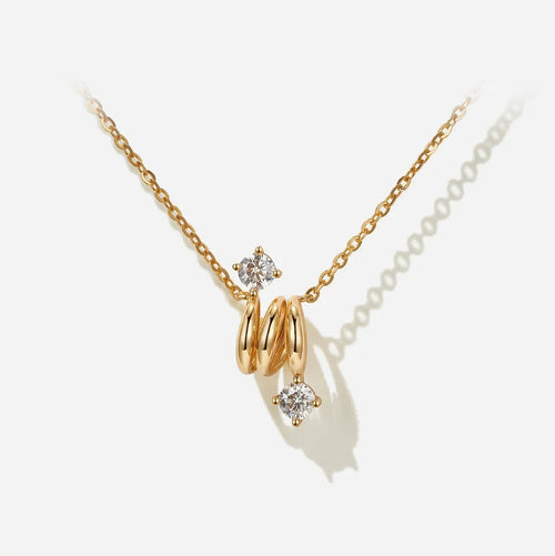 Yakamoz Moissanite Necklace