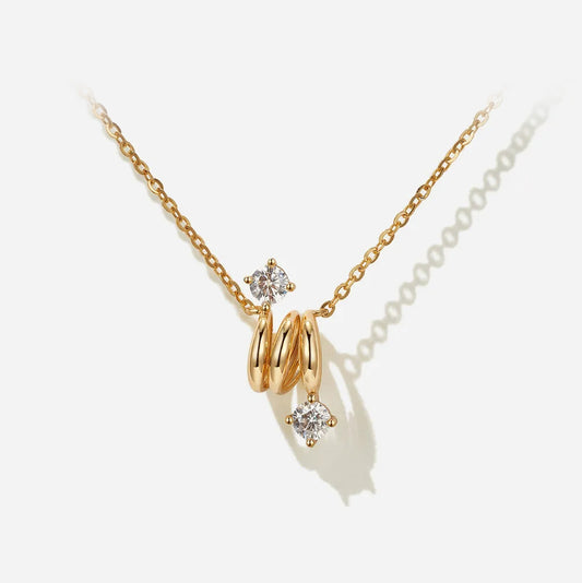 Yakamoz Moissanite Necklace