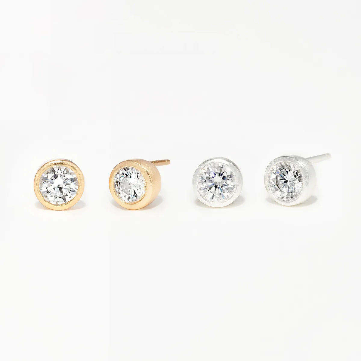 Beans Moissanite Earrings