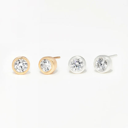 Beans Moissanite Earrings