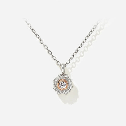 Kaleidoscope Moissanite Necklace