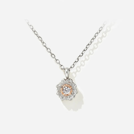 Kaleidoscope Moissanite Necklace