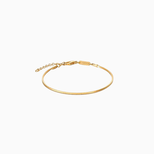 Snake Chain Plain Bracelet
