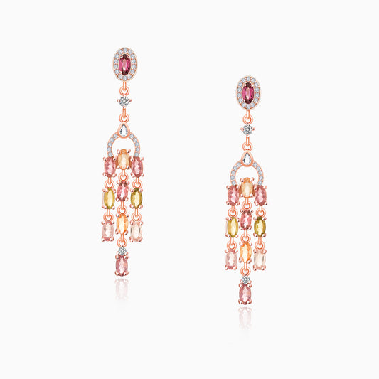 Aurora Glow Tourmaline Earrings