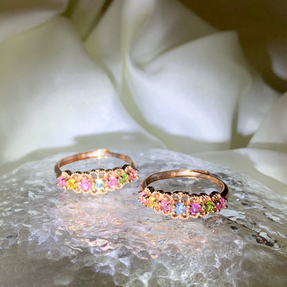 Crown Tourmaline Ring