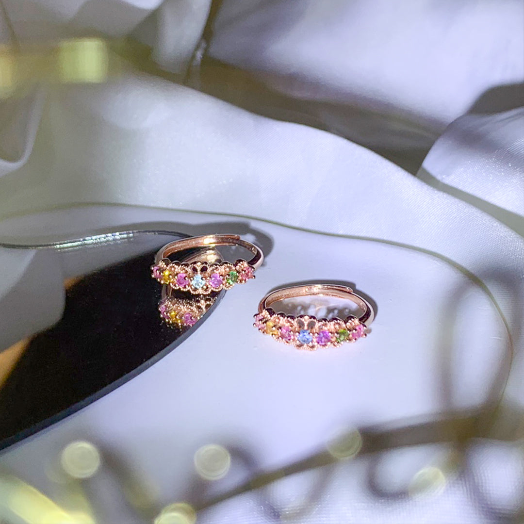 Crown Tourmaline Ring