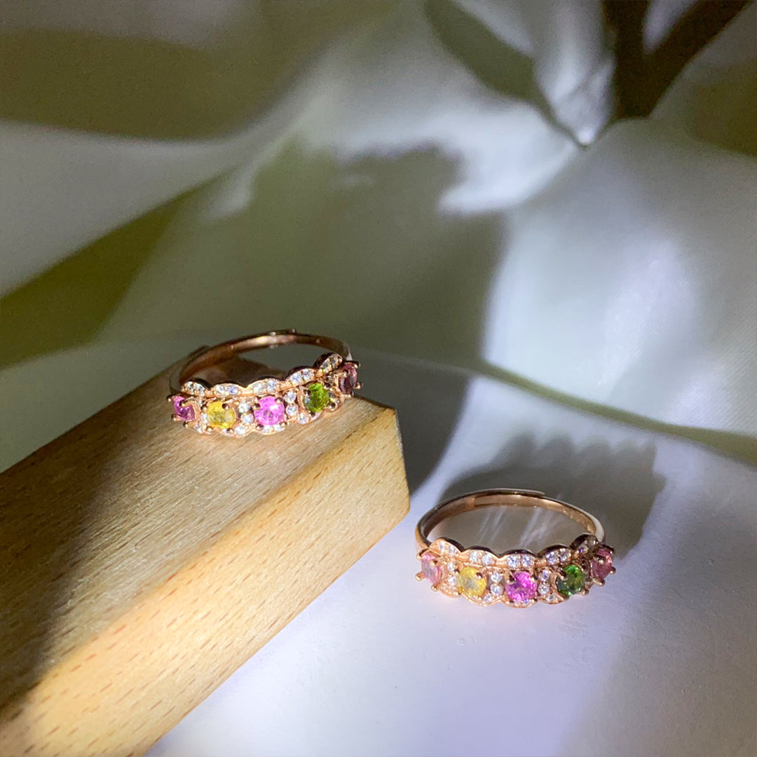 Radiant Blossom Ring