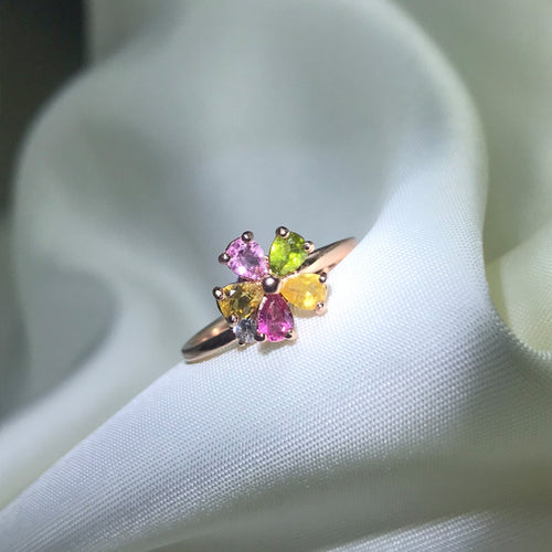 Whispering Winds Tourmaline Elegance Ring