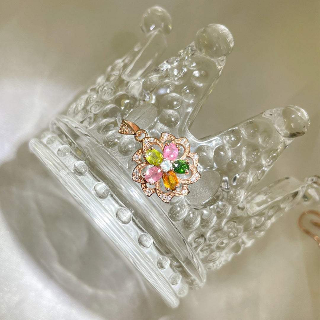 Enchanted Garden Jewel Tourmaline Pendant