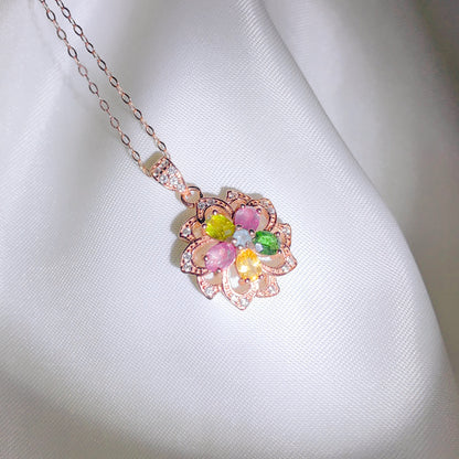 Enchanted Garden Jewel Tourmaline Pendant