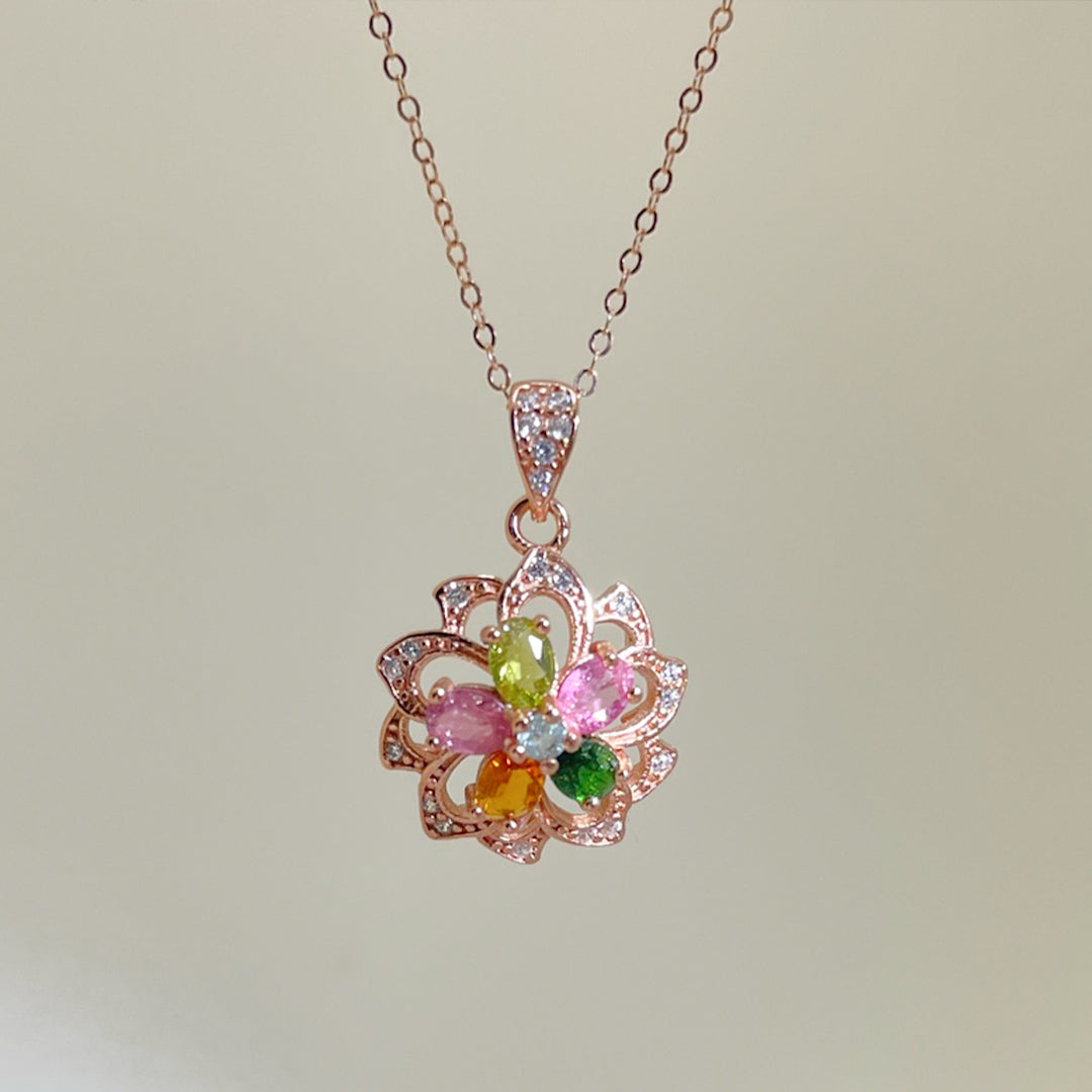 Enchanted Garden Jewel Tourmaline Pendant