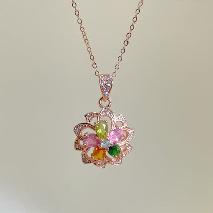 Enchanted Garden Jewel Tourmaline Pendant