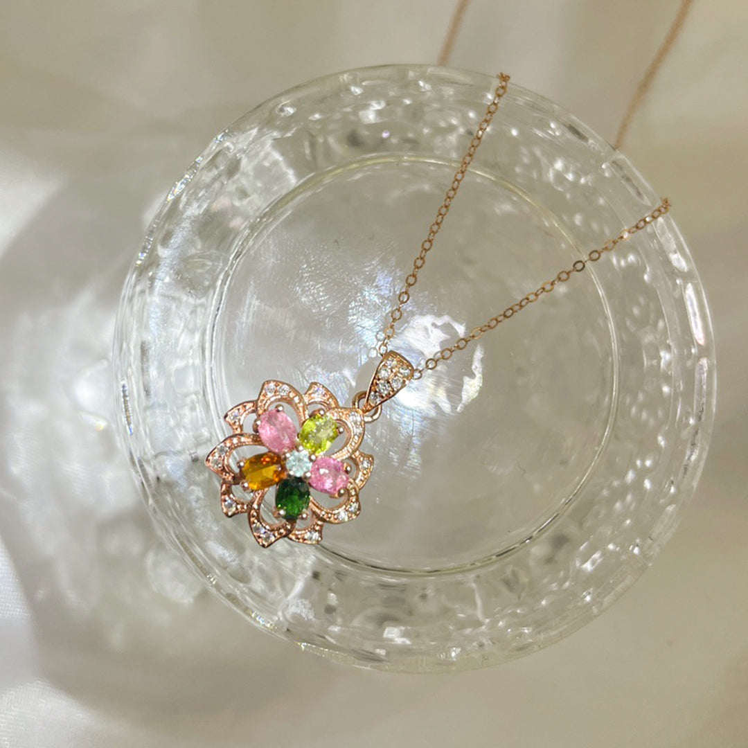 Enchanted Garden Jewel Tourmaline Pendant