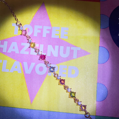 Rainbow Symphony Tourmaline Bracelet
