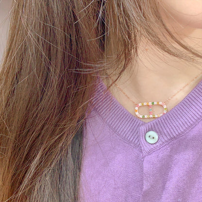 Celestial Harmony Tourmaline Pendant