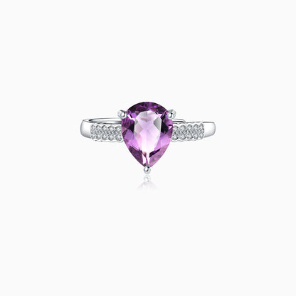 Amethyst Empowers Passion Rings