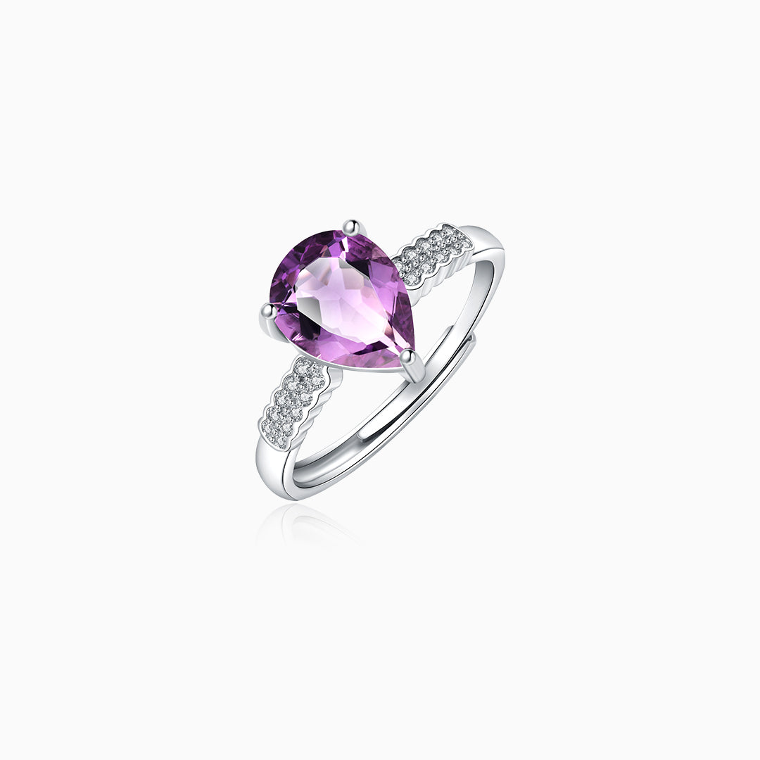 Amethyst Empowers Passion Rings