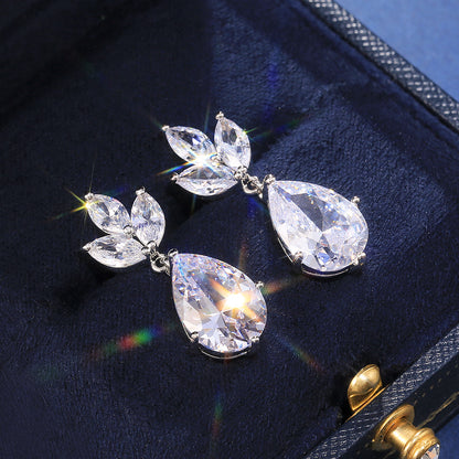 Dainty Bridal Earrings