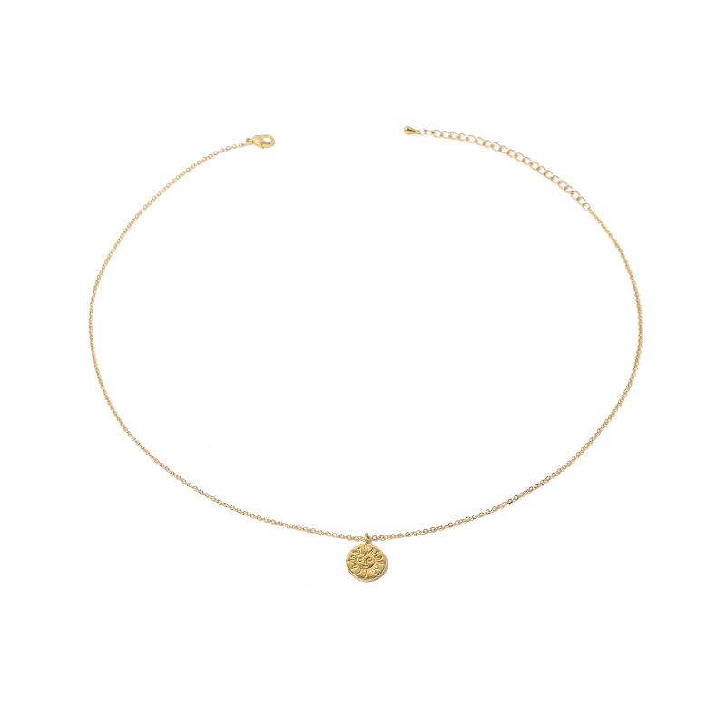Double-Layer Copper Gold Plated Necklace
