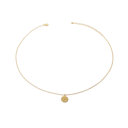 Double-Layer Copper Gold Plated Necklace