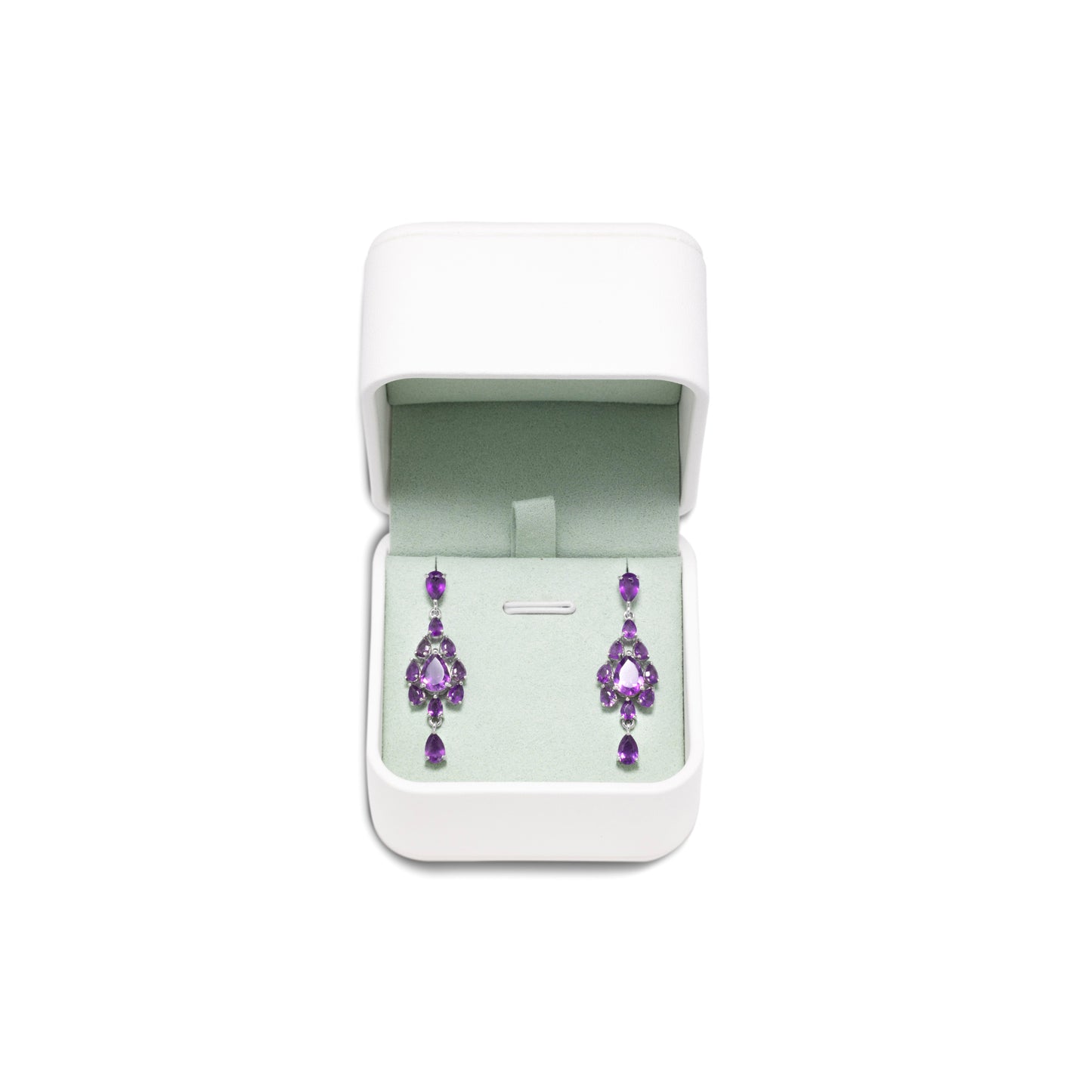 Amethyst Empowerment Drop Earrings