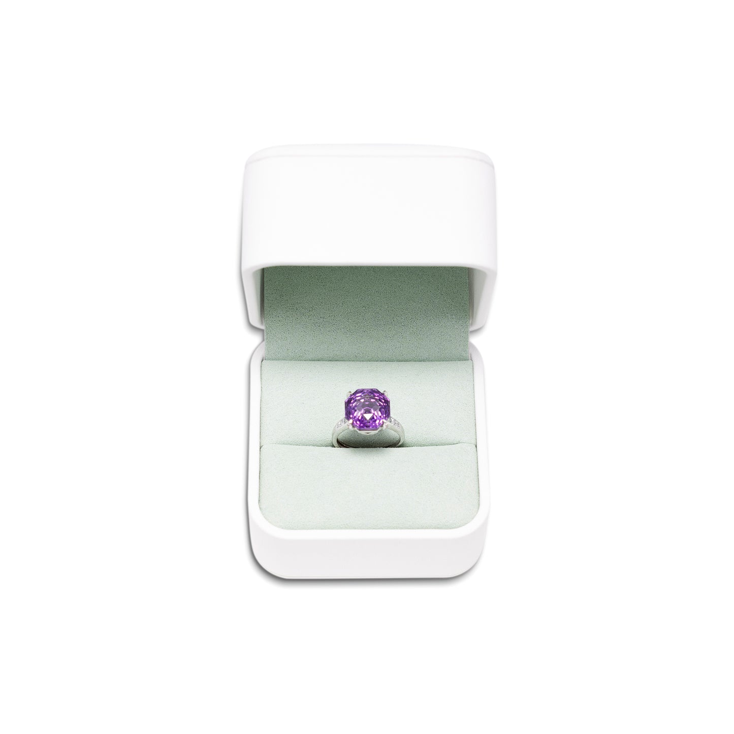Amethyst Empowerment Crown Ring