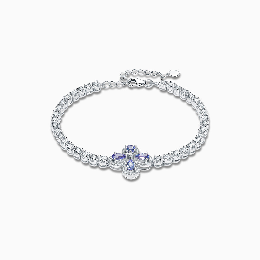 Tanzanite Blossom Protection Bracelet