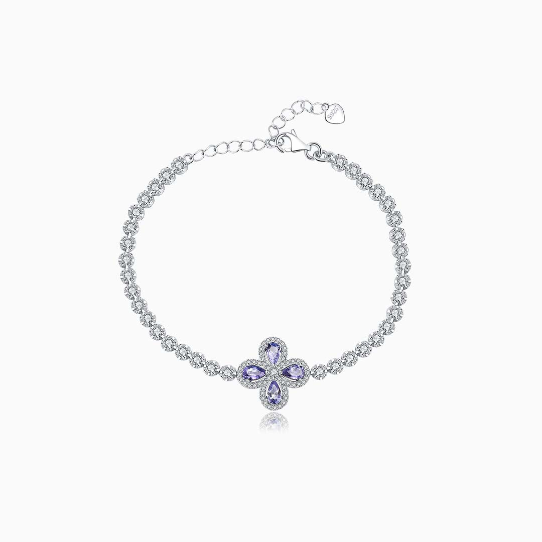 Tanzanite Blossom Protection Bracelet