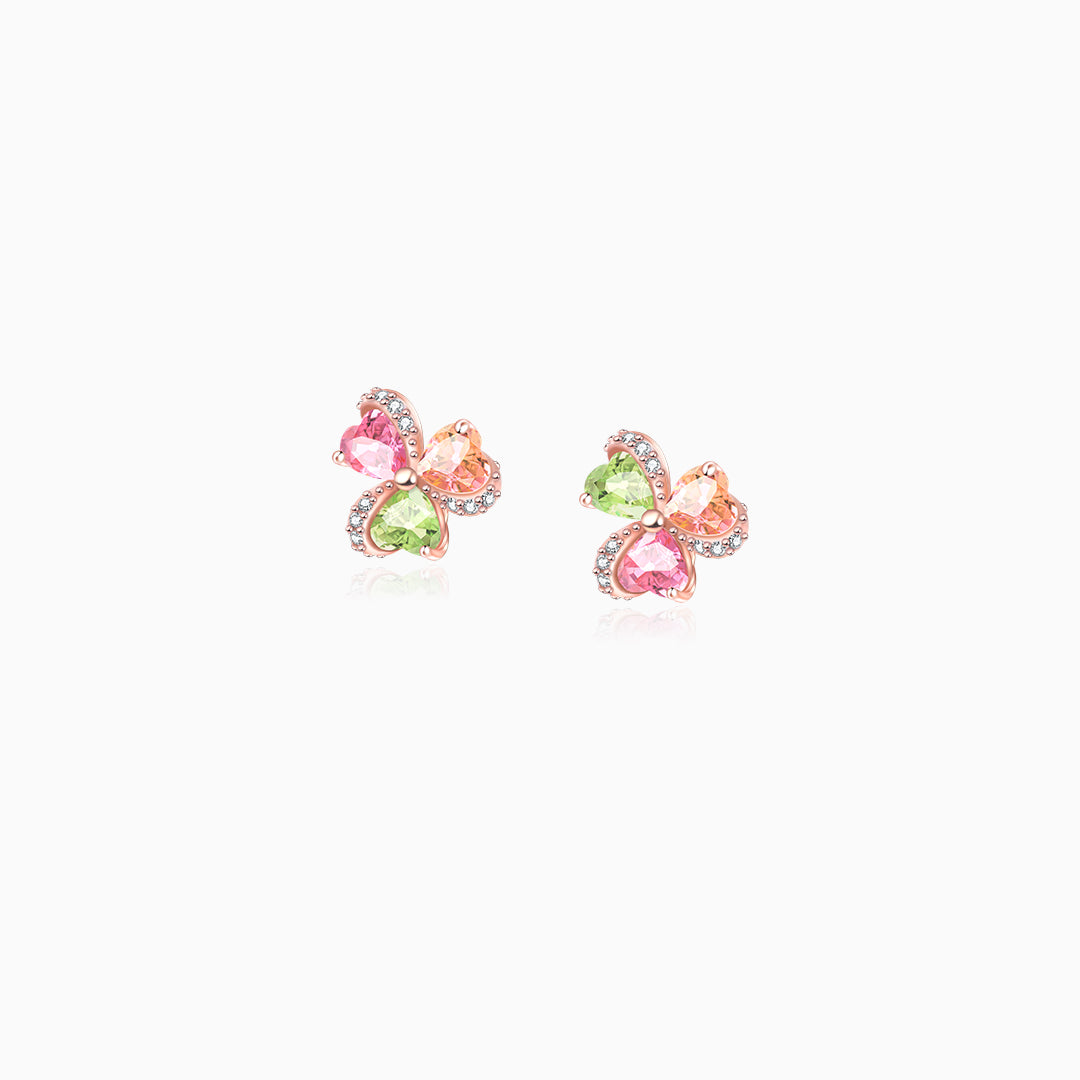 Tourmaline Love Hugging Earrings