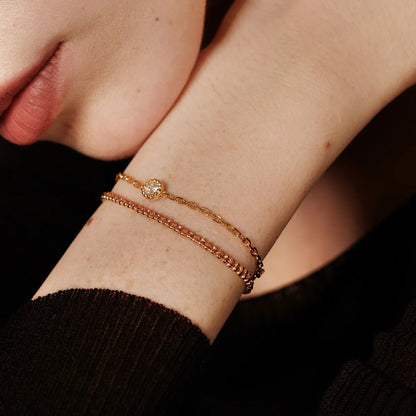 Retro Macrame Cord Bracelet