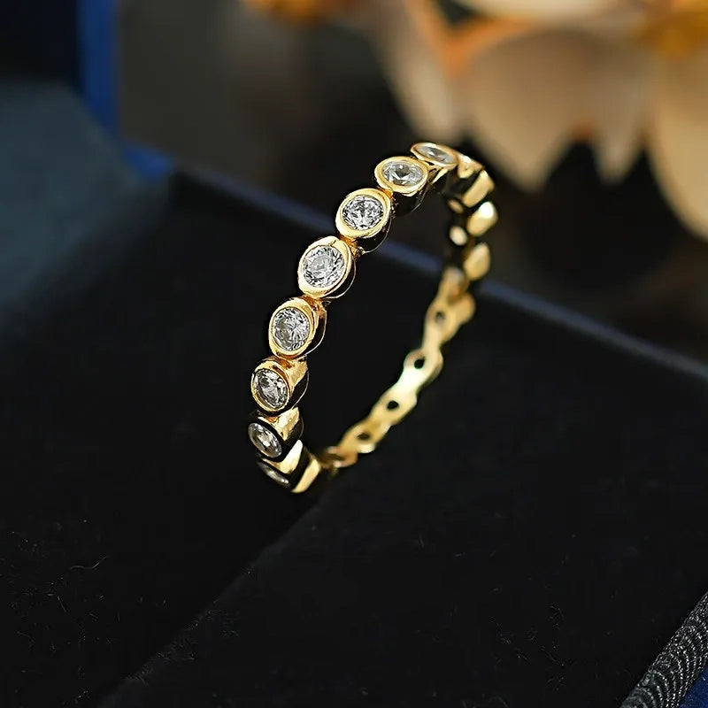 Eternity Stackable Bubbly Ring