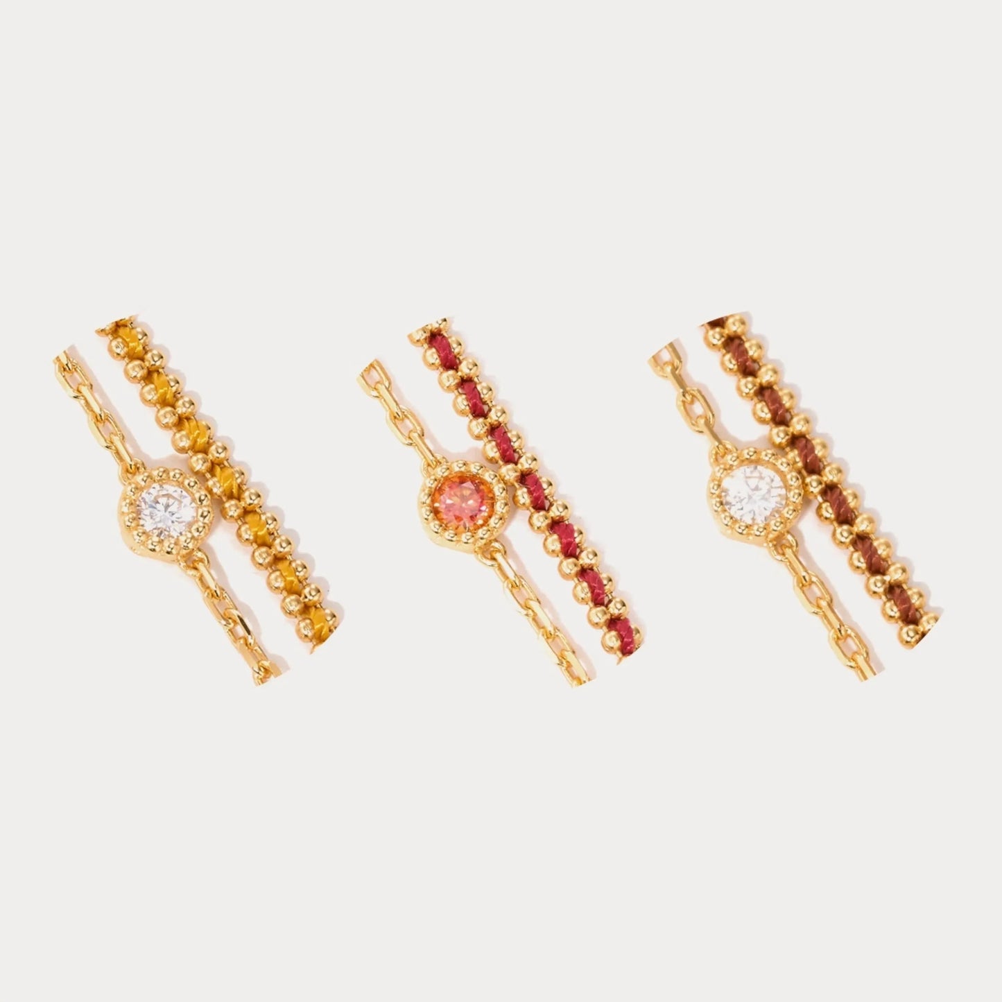 Retro Macrame Cord Bracelet
