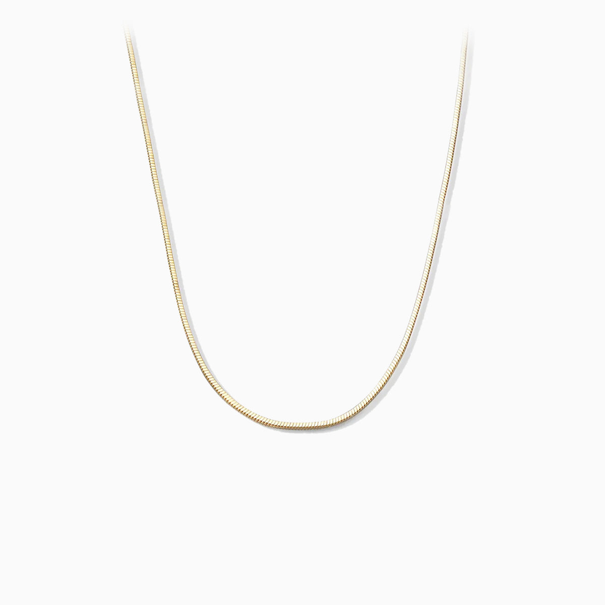 Minimal Snake Chain Necklace