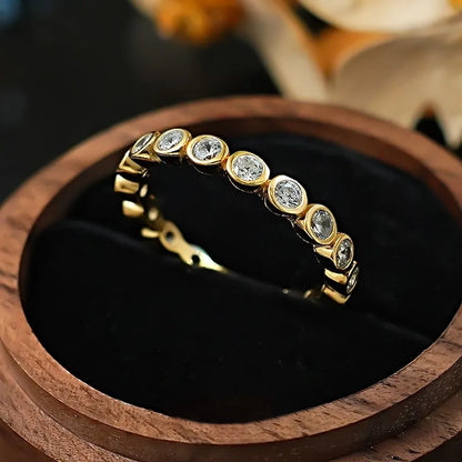 Eternity Stackable Bubbly Ring