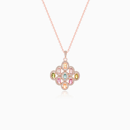 Elegantly Serene Tourmaline Pendant