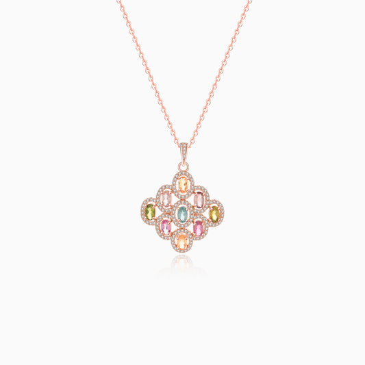 Elegantly Serene Tourmaline Pendant
