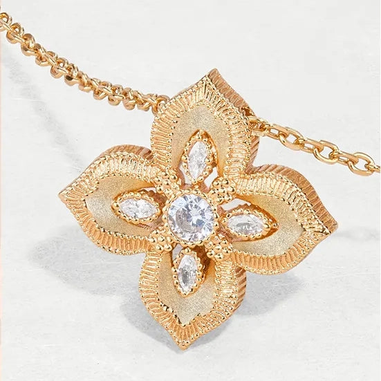 Lucky Four-Leaf Clover Necklace