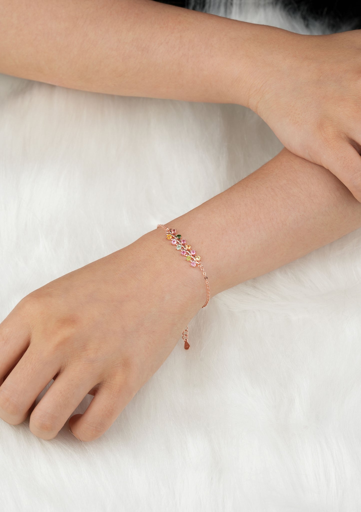 Twelve Stellar Strand Tourmaline Bracelet
