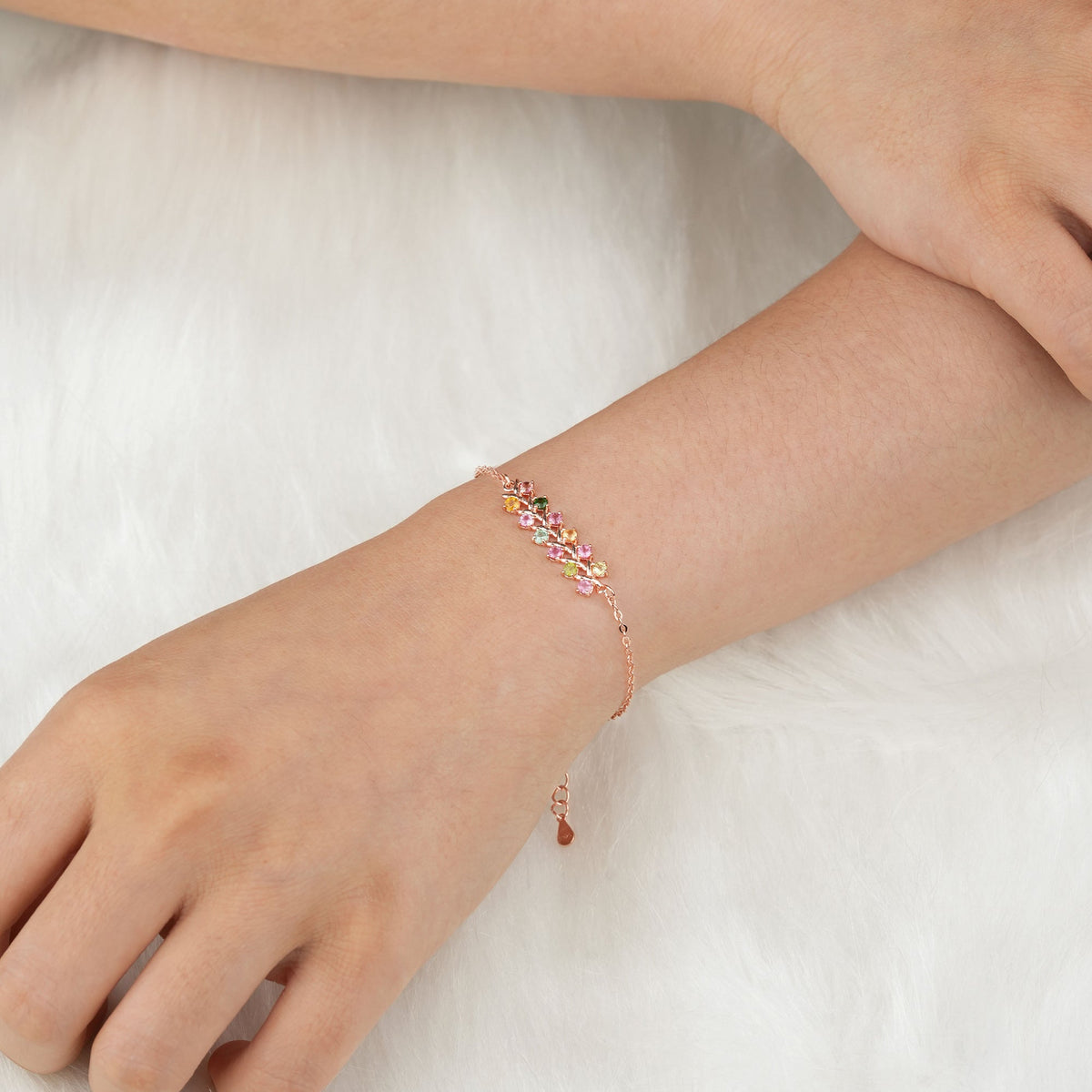 Twelve Stellar Strand Tourmaline Bracelet