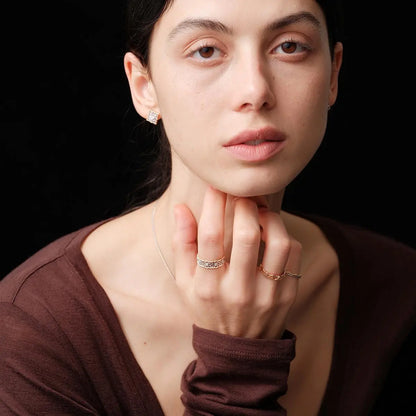Hollowing Lace Ring