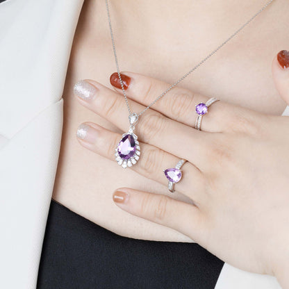 Amethyst Empowerment Radiance Pendant