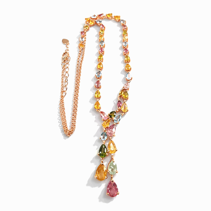 Cascade Colorfall Tourmaline Necklace