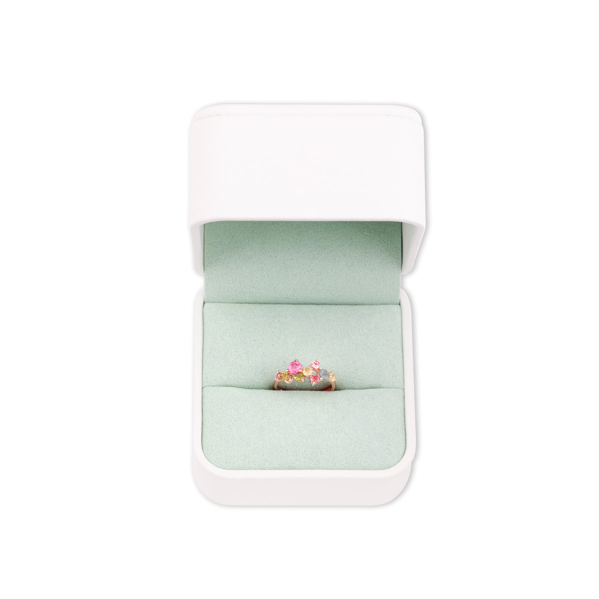 Tourmaline Kaleidoflora Wrapping Ring